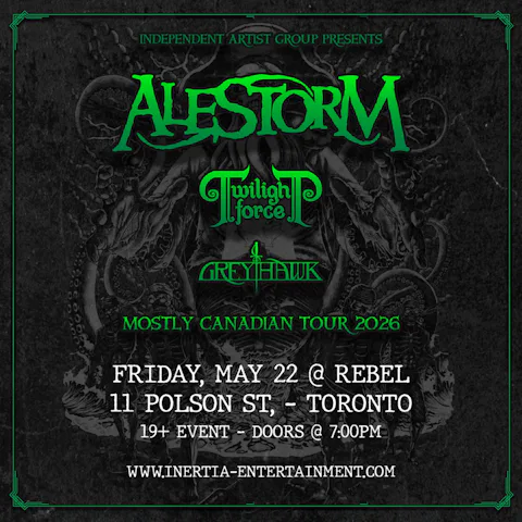 Alestorm - Mostly Canadian Tour 2026