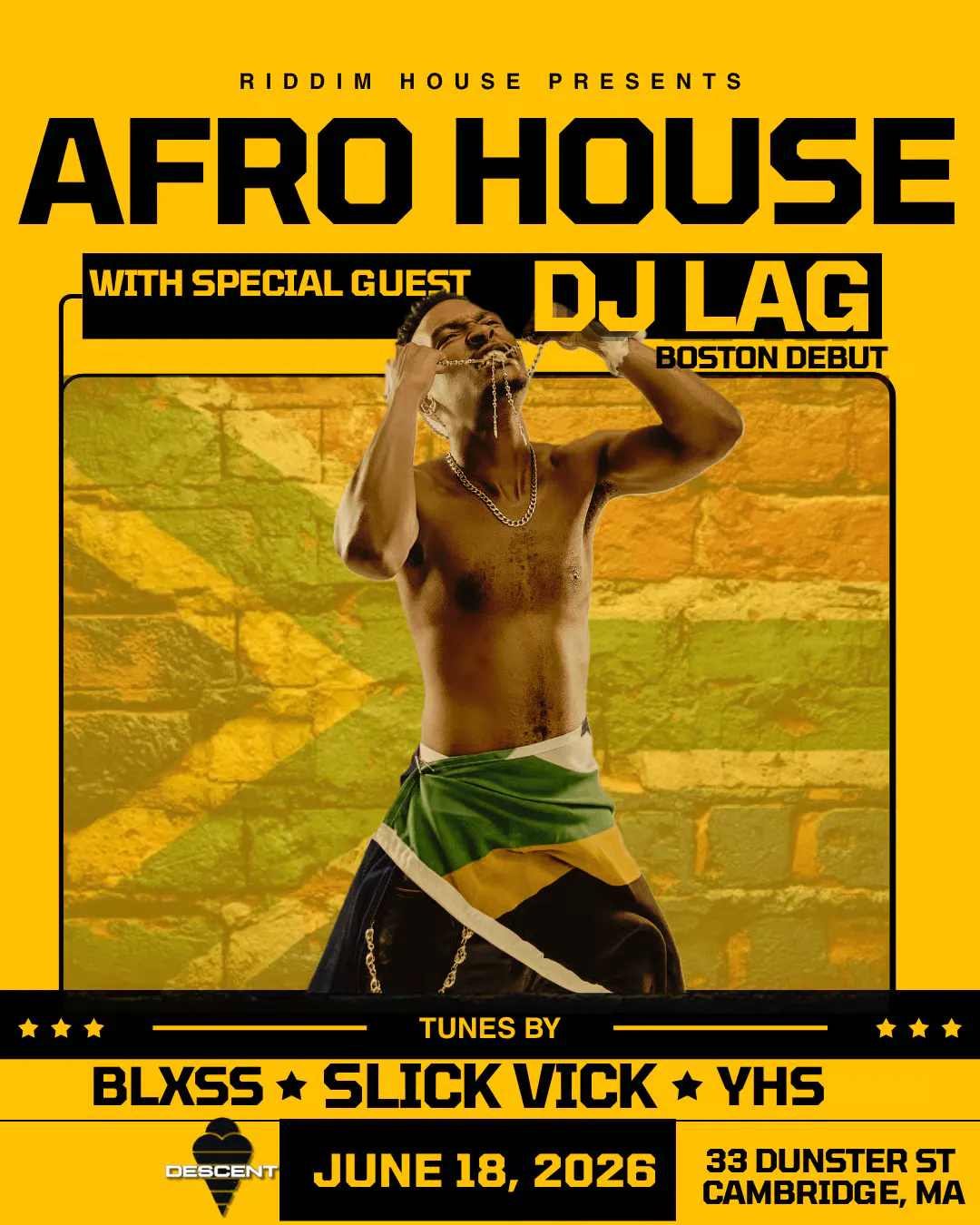 AFRO HOUSE BOSTON ft DJ Lag