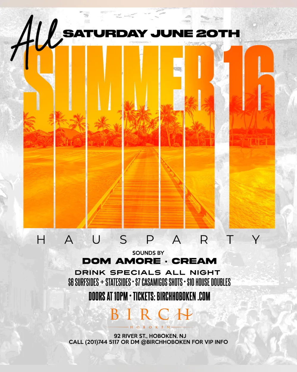 ALL SUMMER '16 HAUS PARTY