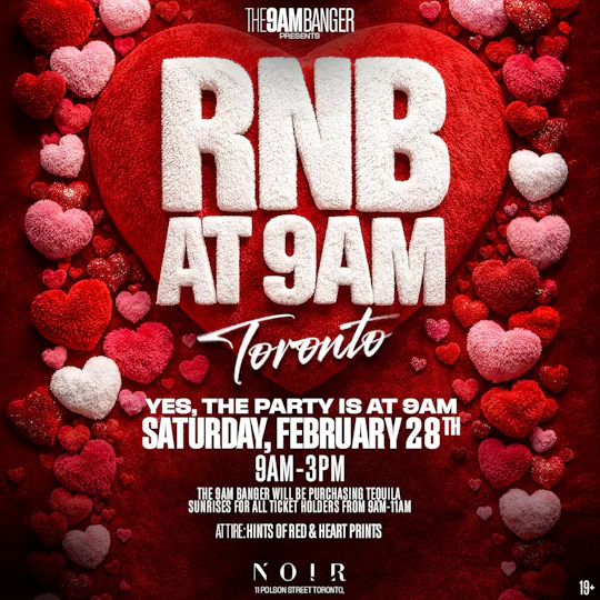 RNB at 9AM: Lovers Tour