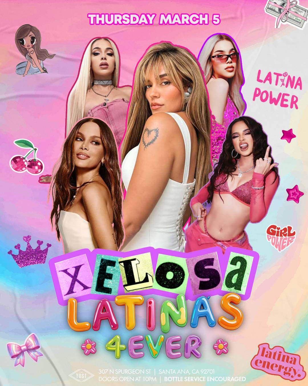 XELOSA LATINAS 4EVER PARTY  @ YOSTTHEATER