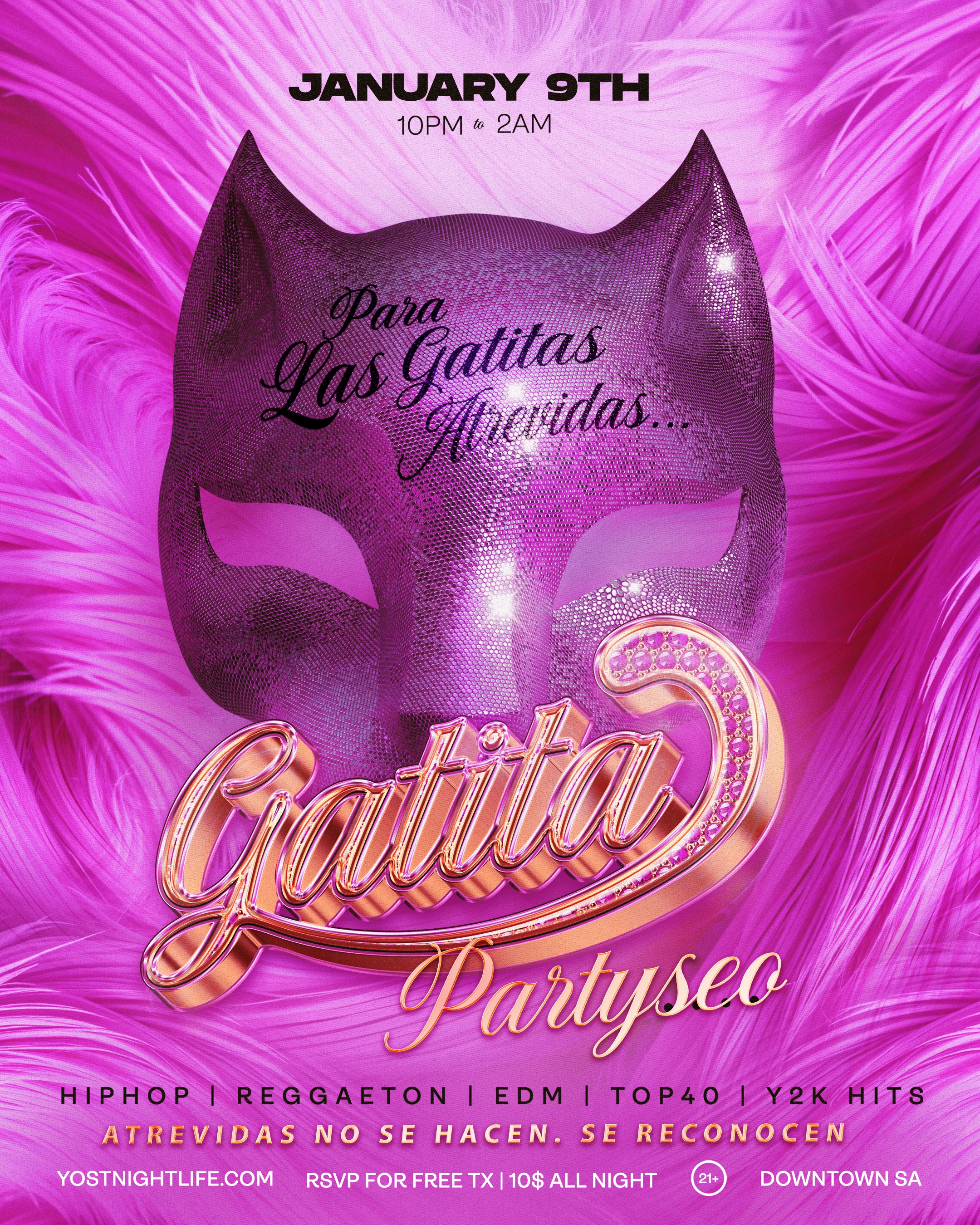 GATITA PERREO REGGAETON & HIP HOP PARTY 21+
