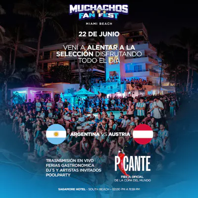 MUCHACHOS FAN FEST - ARGENTINA VS AUSTRIA - MUNDIAL 2026