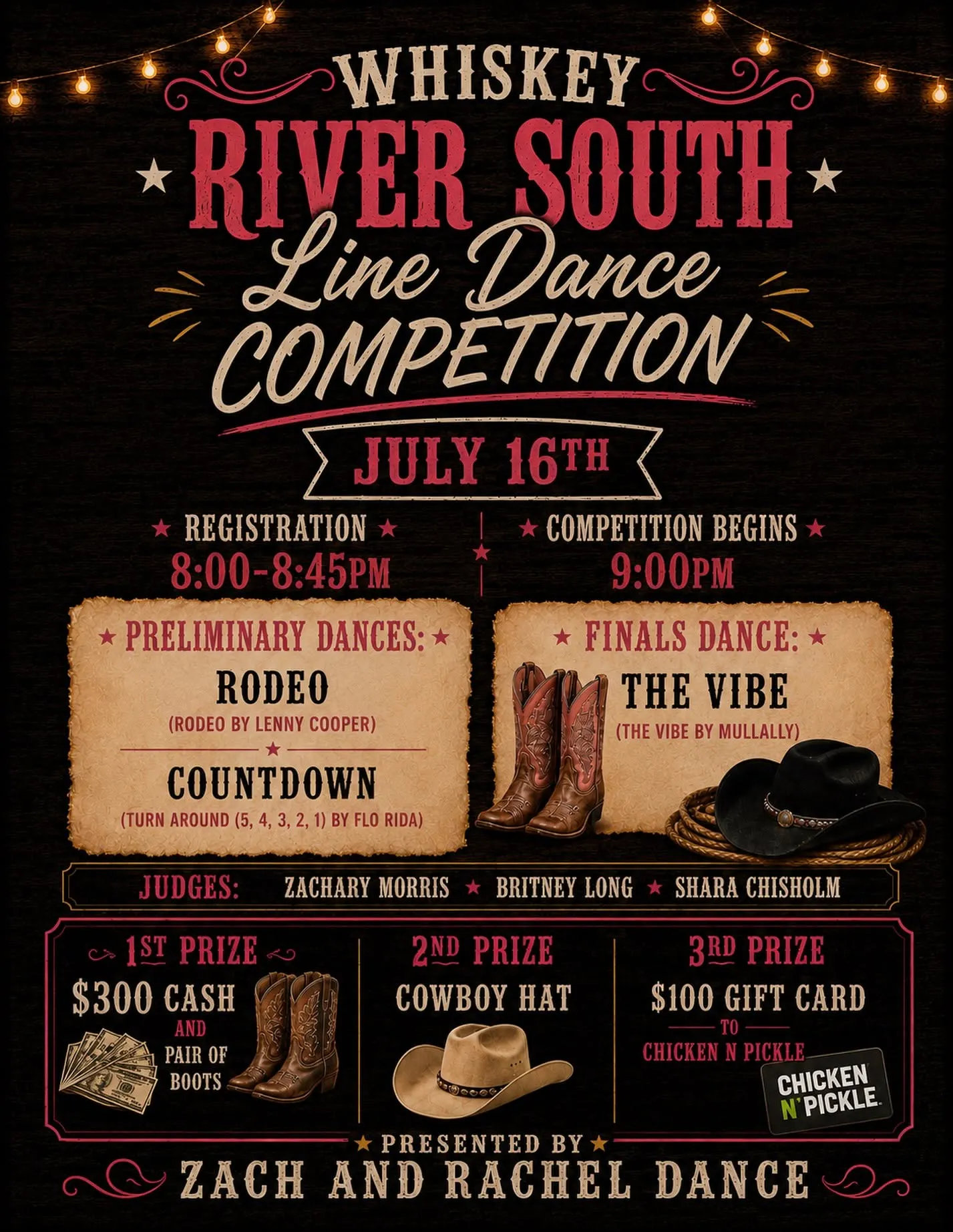Thursday - Line Dance Competition 