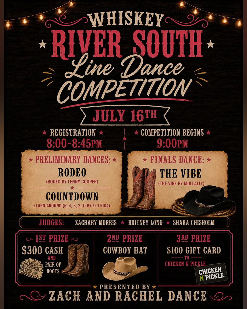 Thursday - Line Dance Competition
