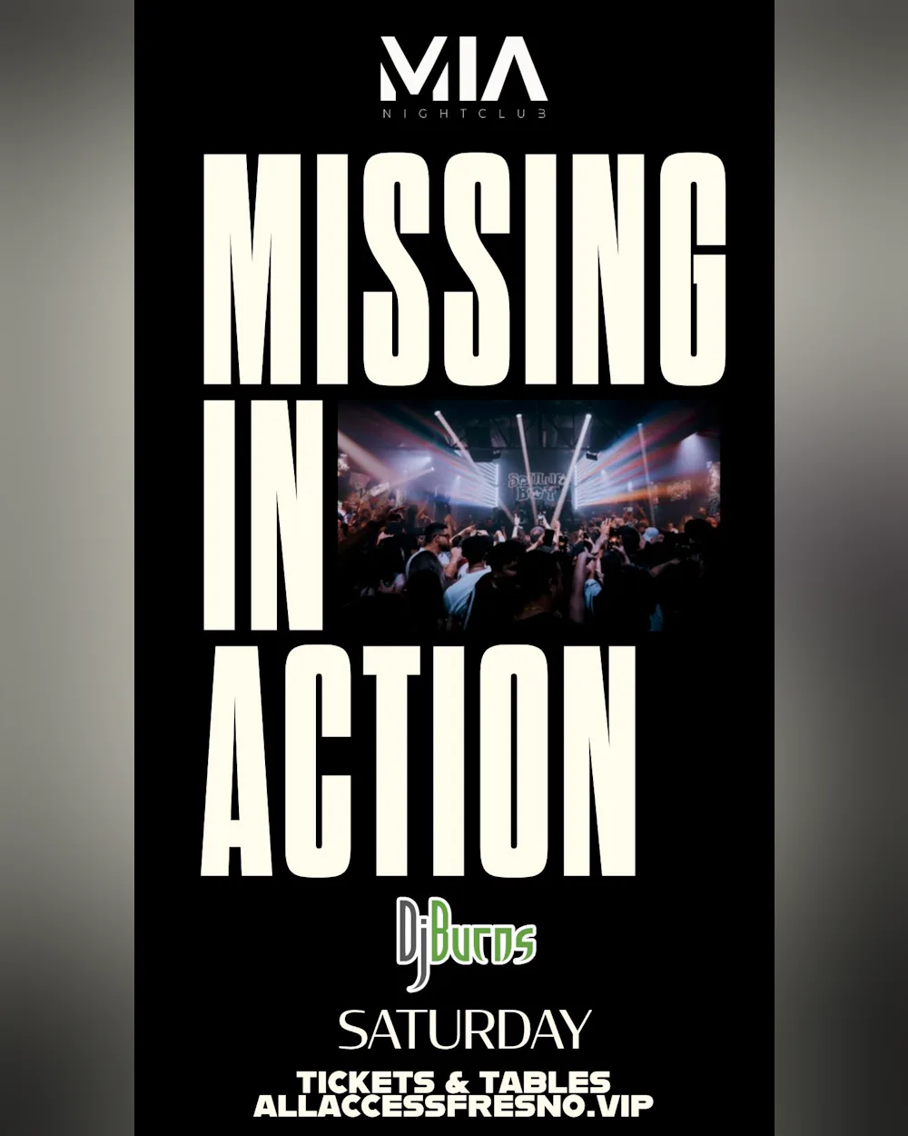 MIA MISSING IN ACTION