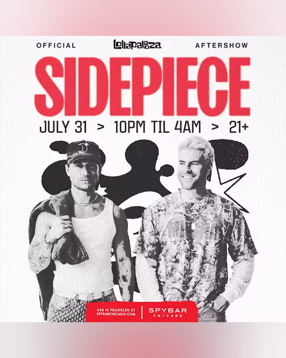 Official Lollapalooza Aftershow: SIDEPIECE