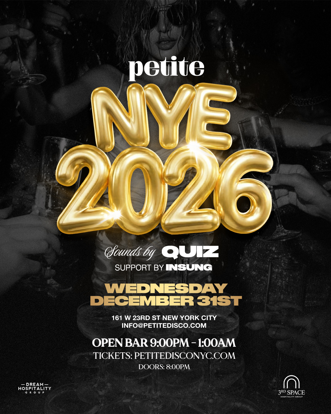 New Year's Eve 2026 at Petite 