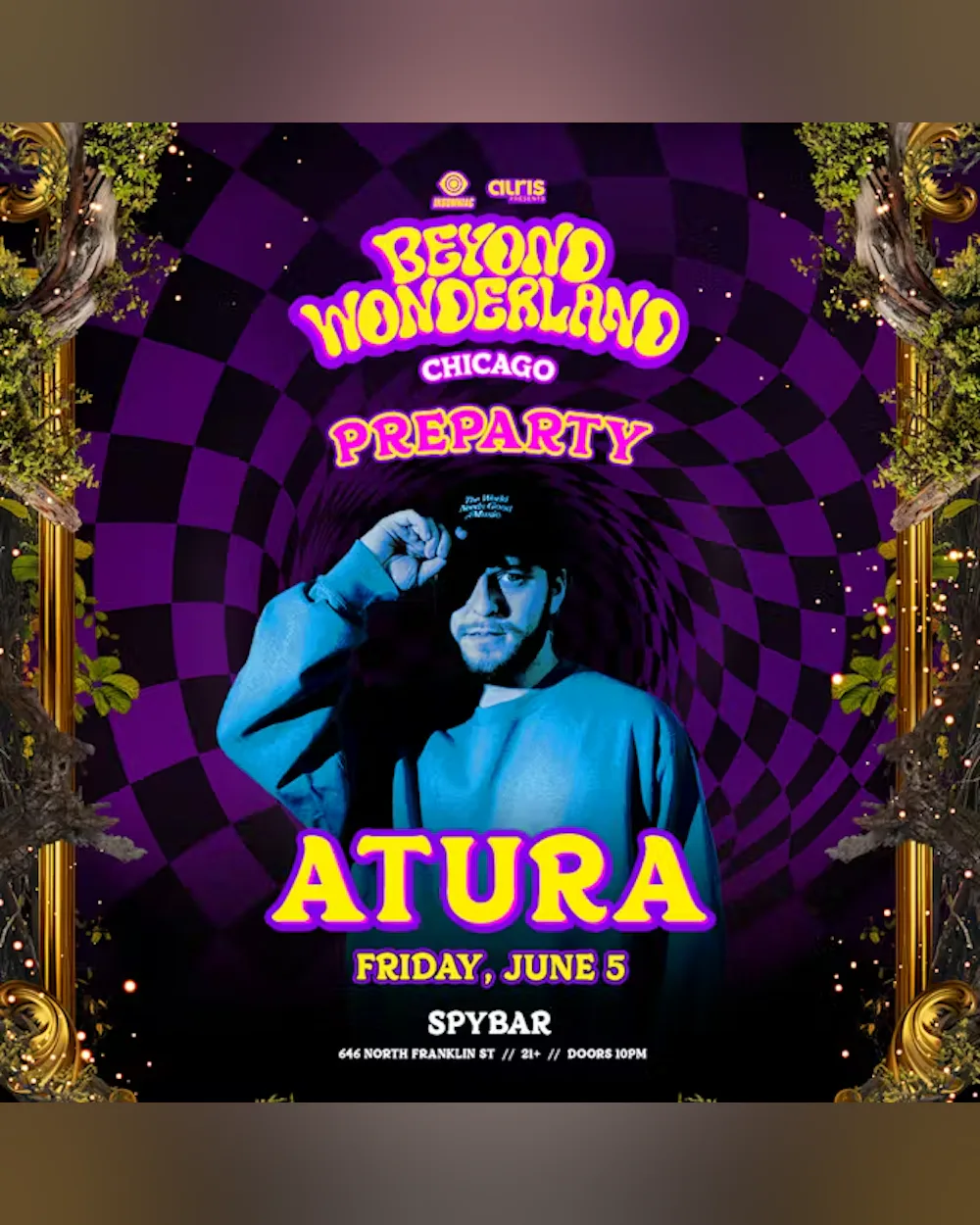 Beyond Wonderland Preparty: Atura SPYBAR