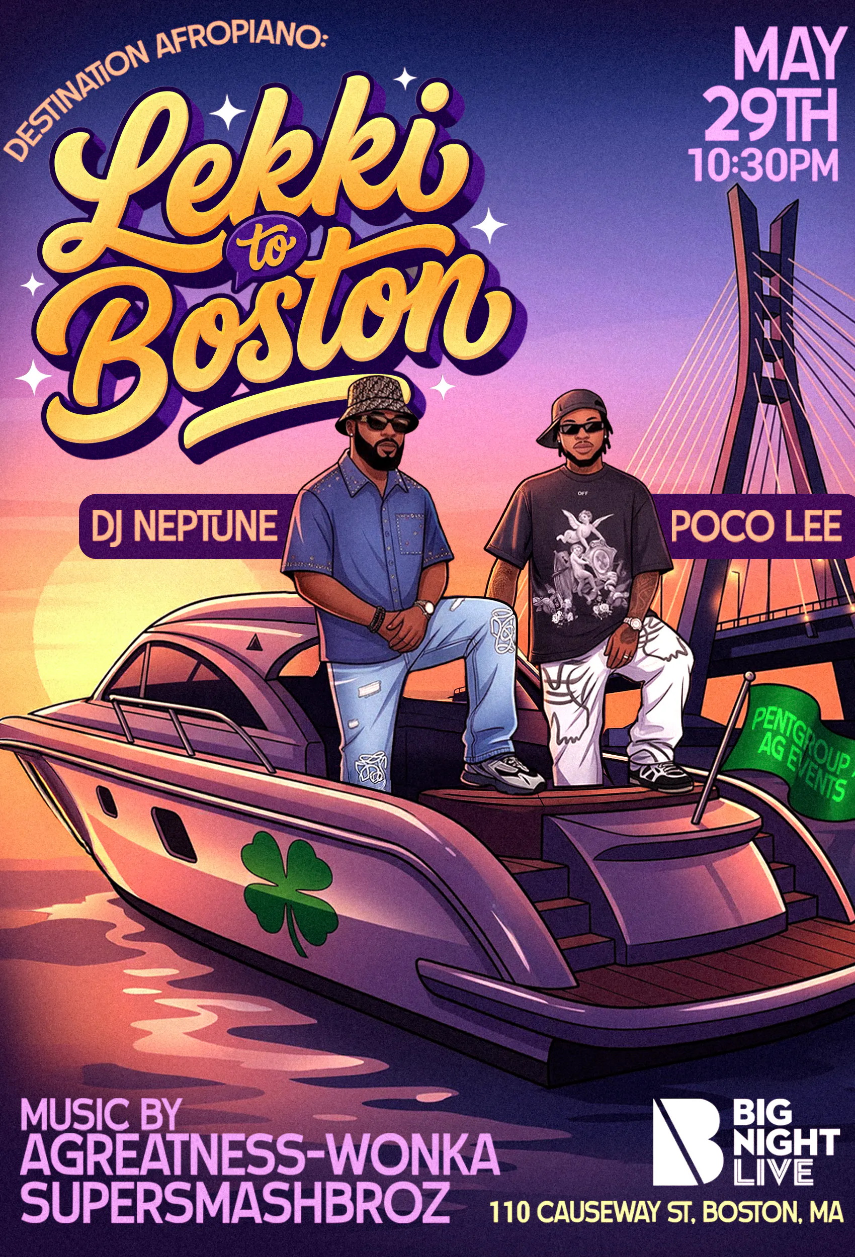 Destination Afropiano with Poco Lee & DJ Neptune