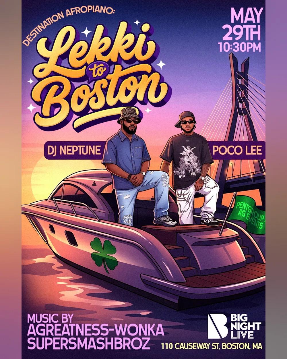 Destination Afropiano with Poco Lee & DJ Neptune