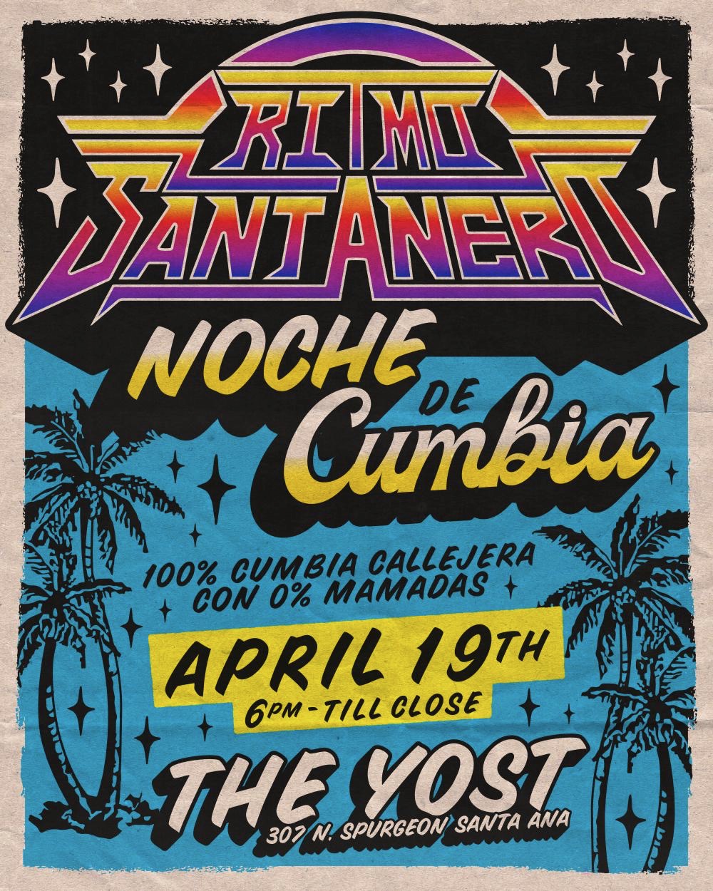 Ritmo Santanero Noche De Cumbia