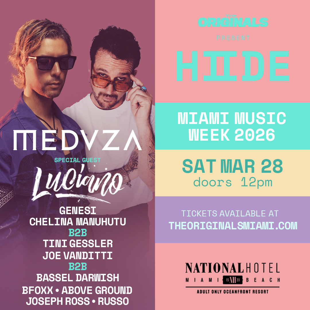MEDUZA + Friends | Miami Music Week 2026