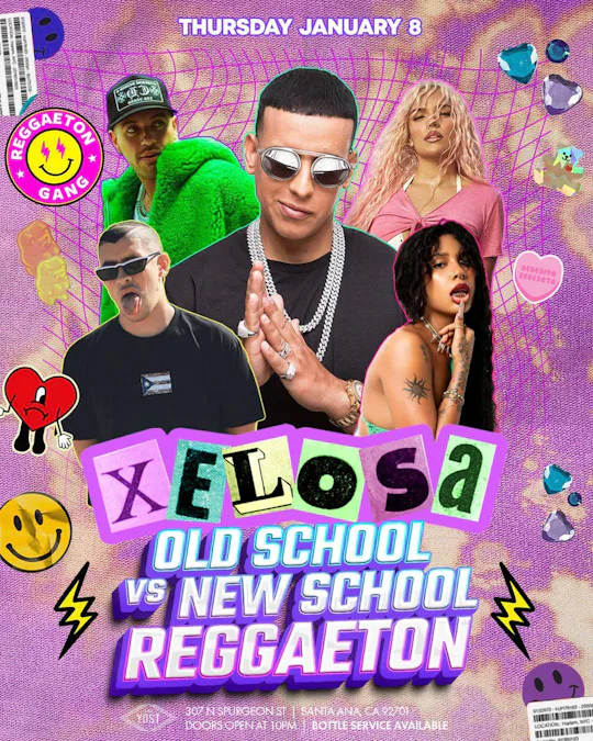 XELOSA OLD SCHOOL VS NEW SCHOOL REGGAETON PARTY @ YOSTTHEATER