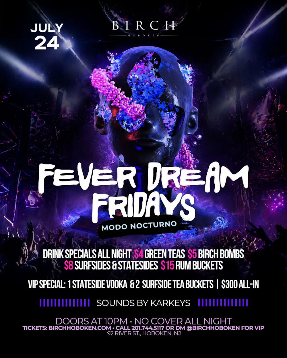 FEVER DREAM FRIDAYS: MODO NOCTURNO