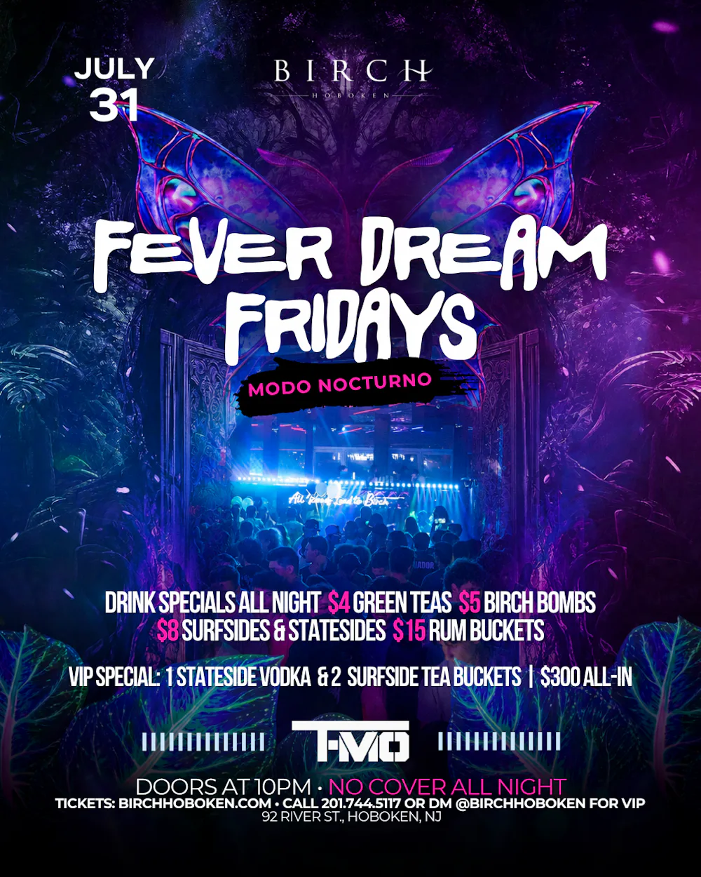 FEVER DREAM FRIDAYS: MODO NOCTURNO