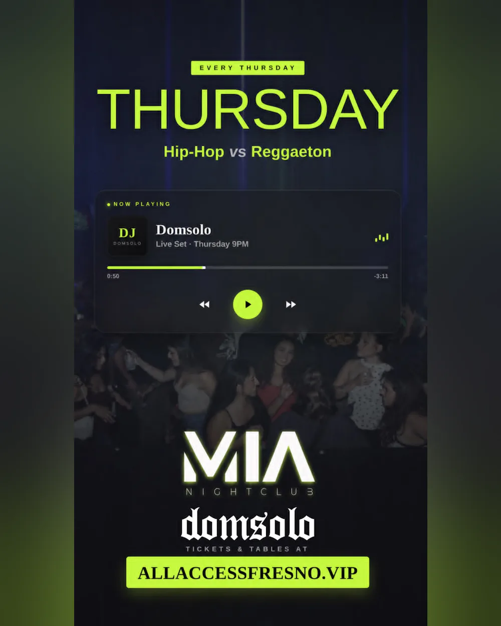 MIA Hip Hop V. Reggaeton
