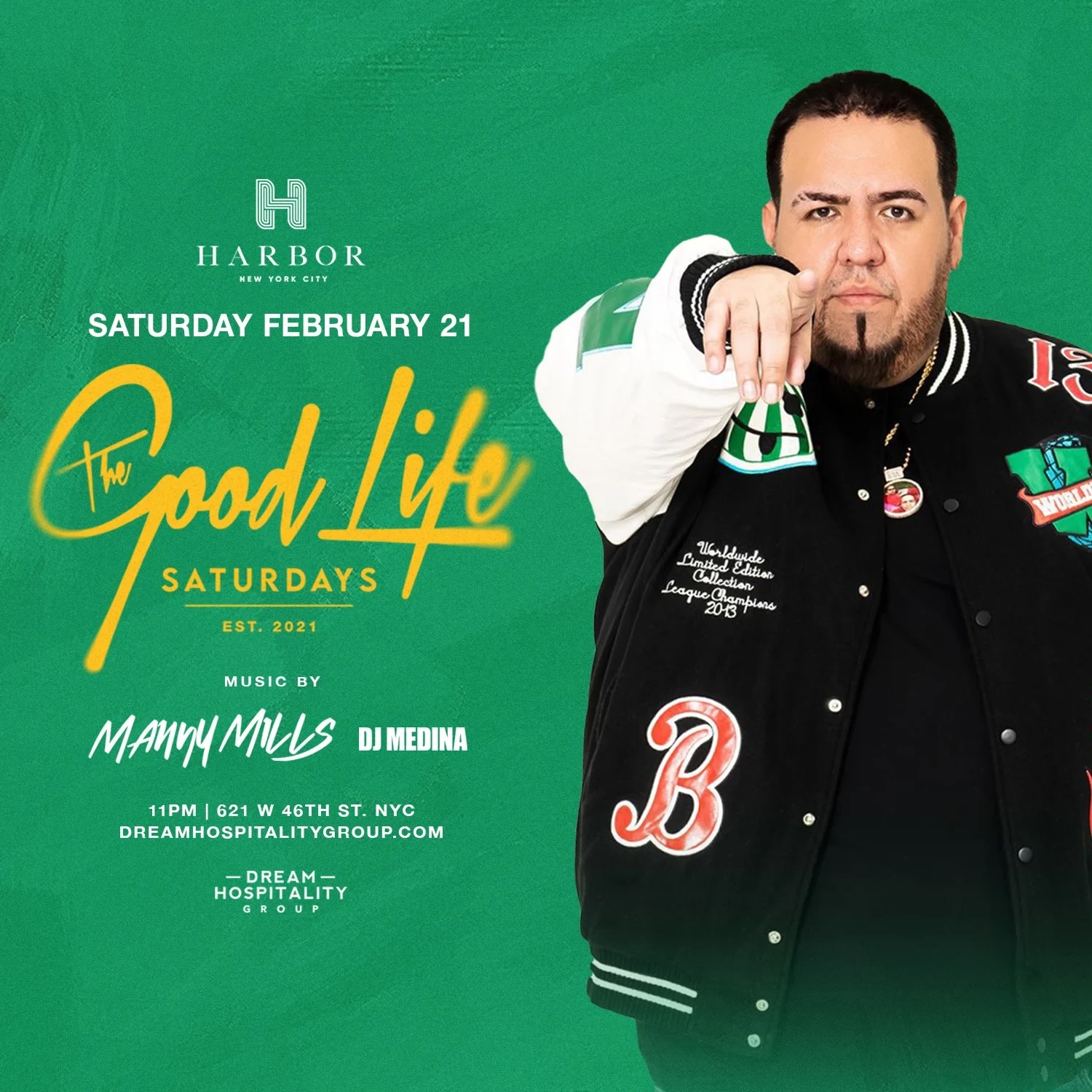 The Good Life Saturdays @ Harbor NYC
