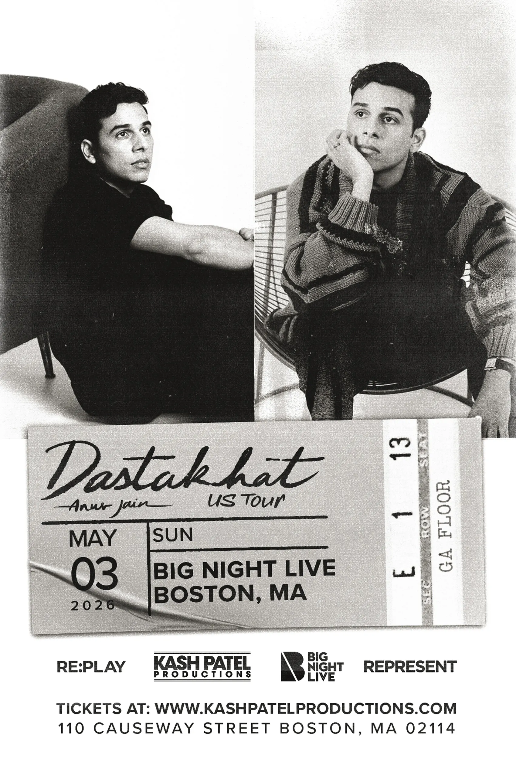 Anuv Jain at Big Night Live