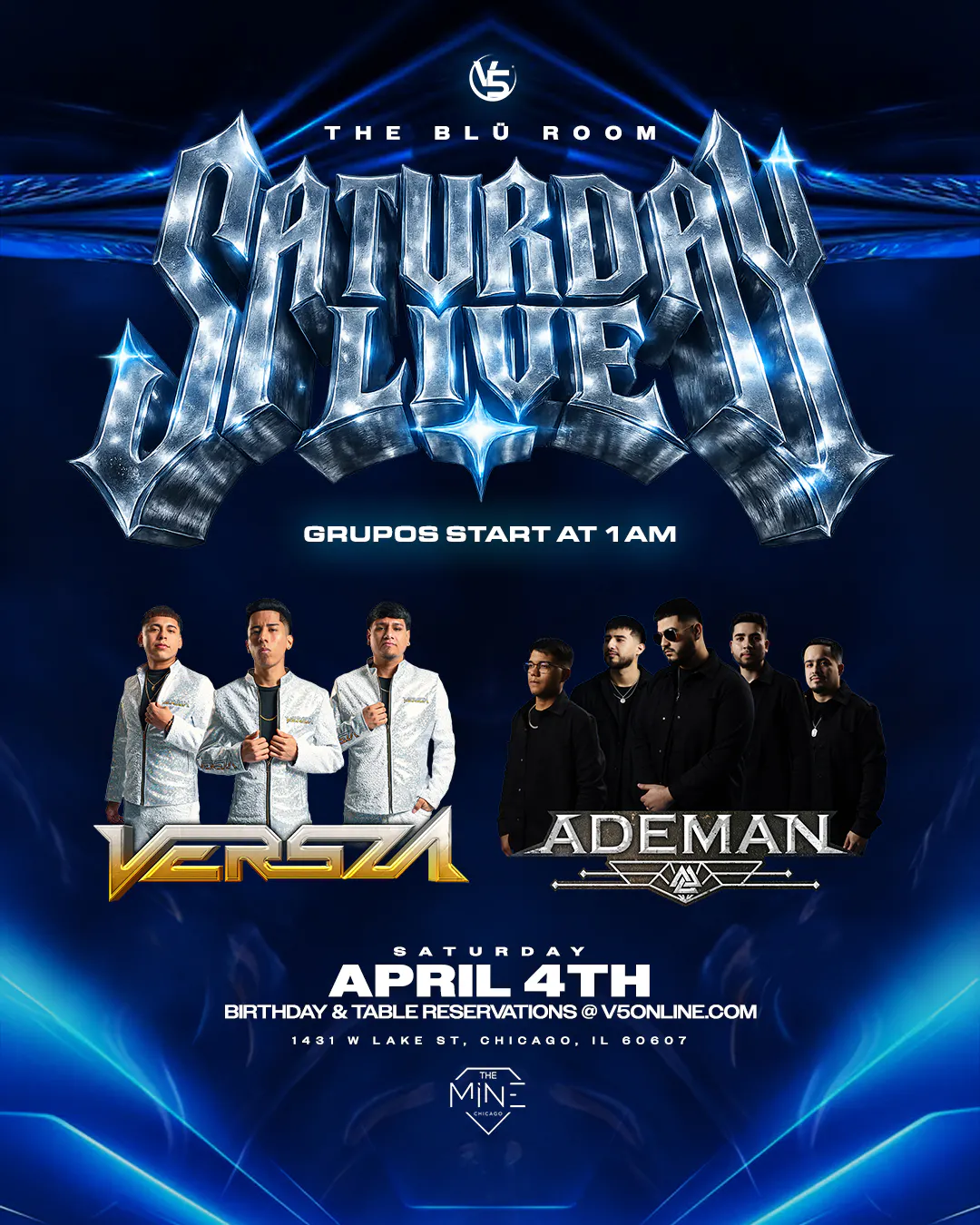 Saturday Live Blü Room