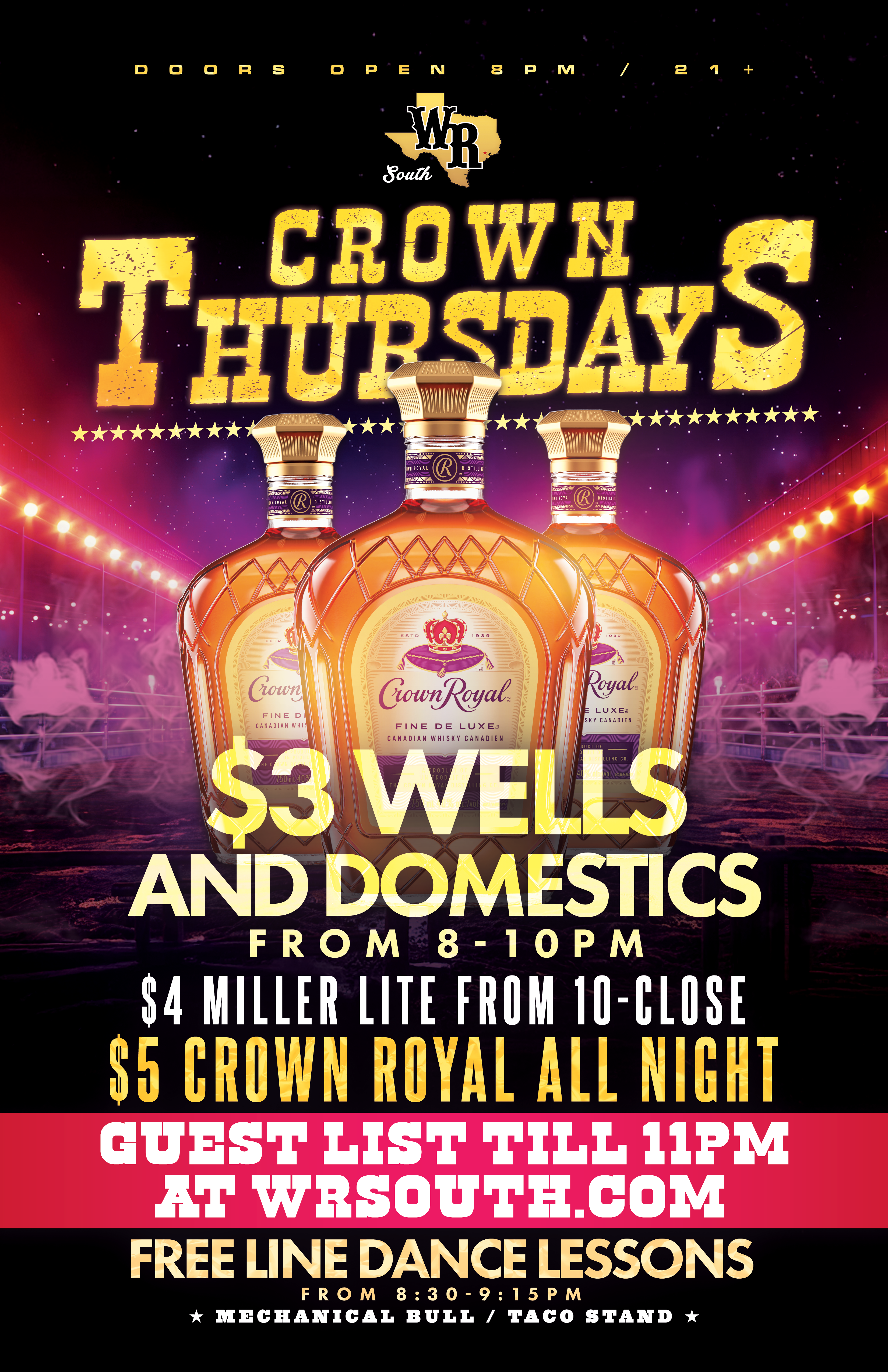 Thursday - Crown Thursdays