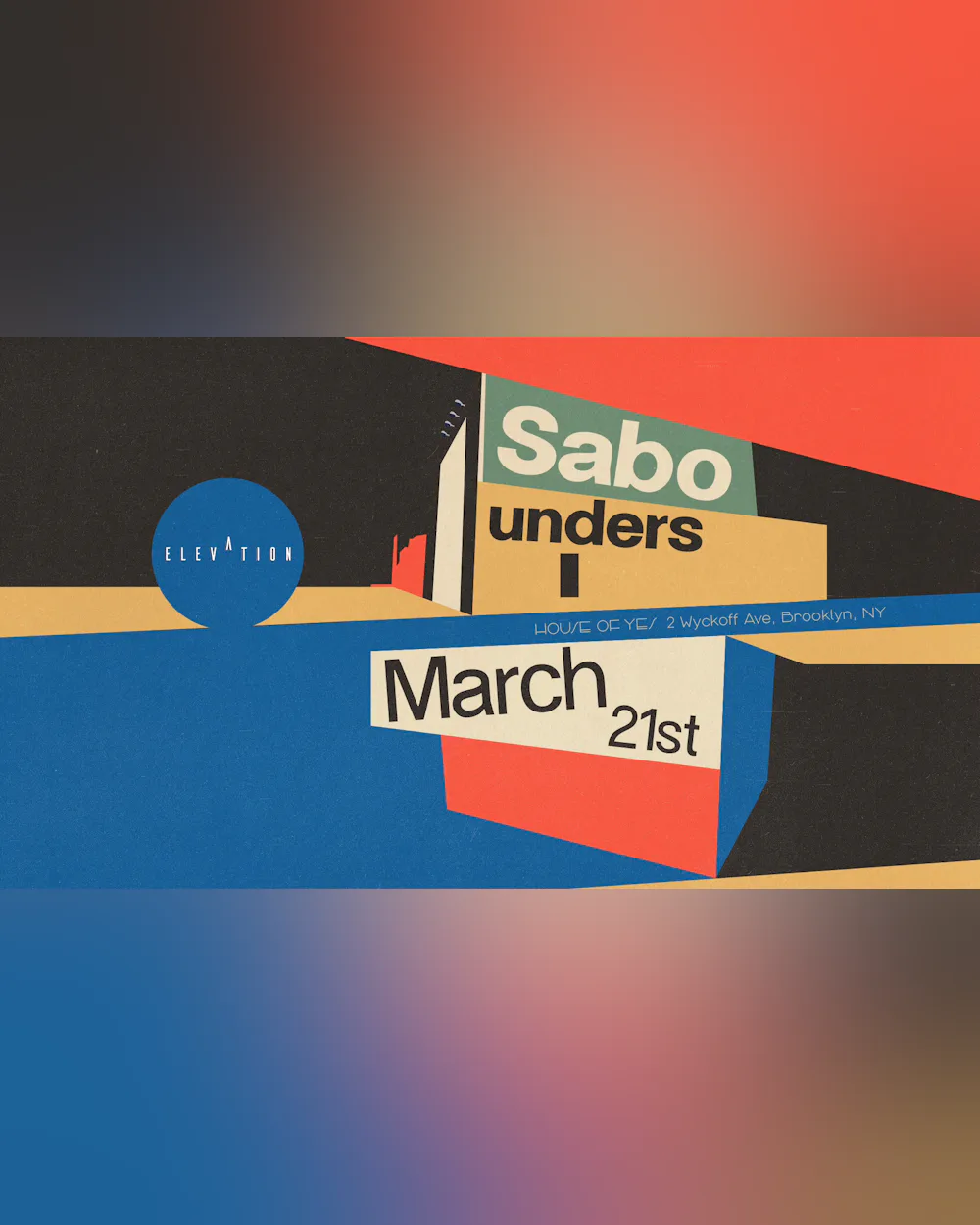 ELEVATION: SABO • UNDERS