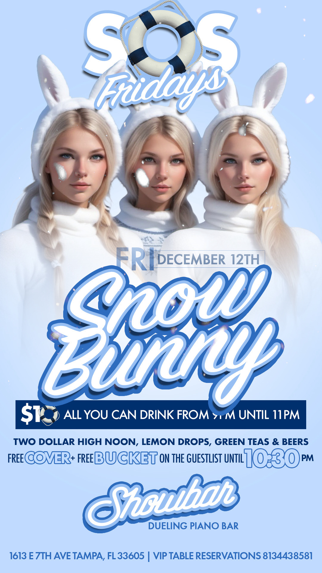 SOS Fridays: Snow Bunny - 12/12/25