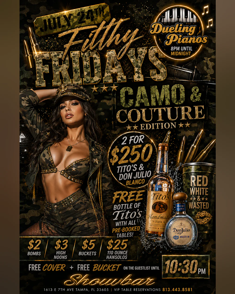 Filthy Fridays: Camo & Couture Edition - 7/24/26