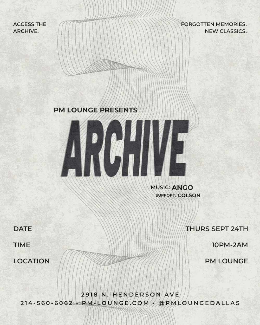 Archive Thursdays
