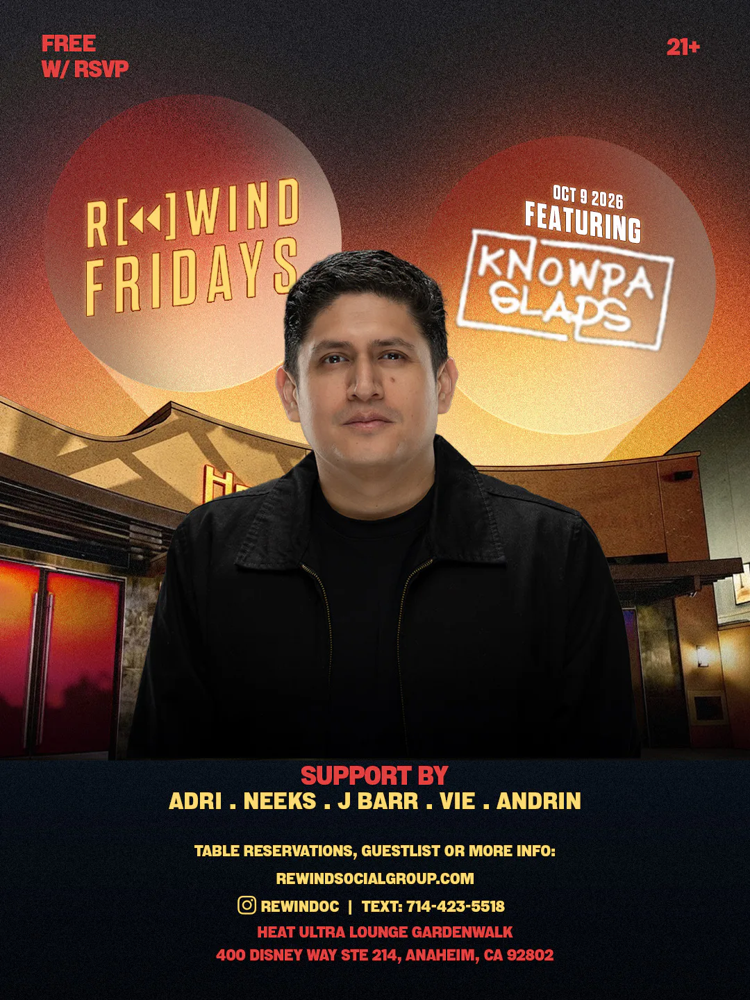KNOWPA SLAPS of R&B and Ribs · REWIND FRIDAYS | Heat Ultra Lounge