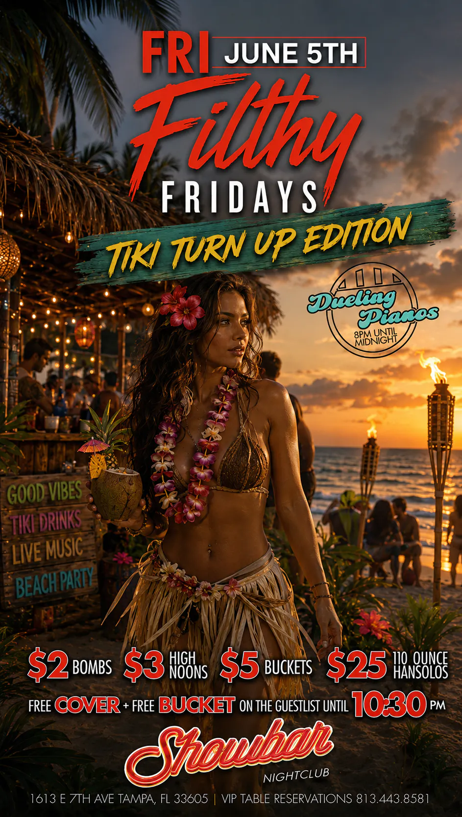 Filthy Fridays: Tiki Turn Up Edition - 6/5/26