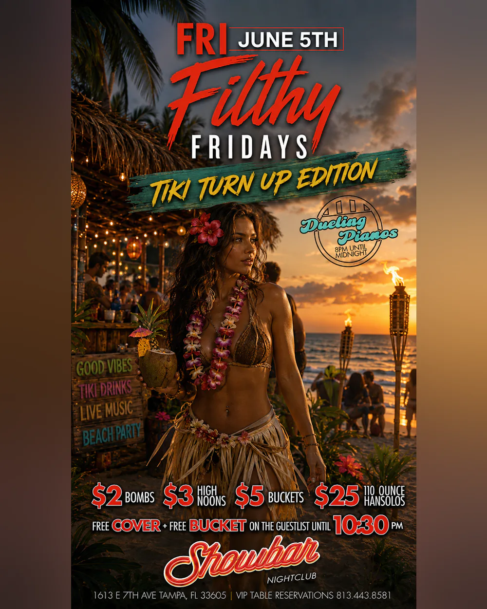 Filthy Fridays: Tiki Turn Up Edition - 6/5/26