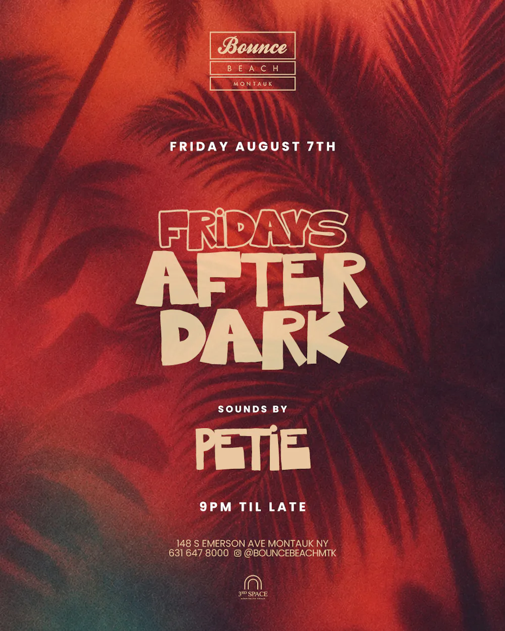 Bounce Beach Friday After Dark
