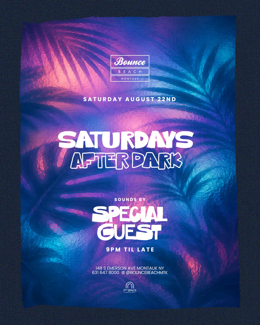 Bounce Beach Saturday After Dark