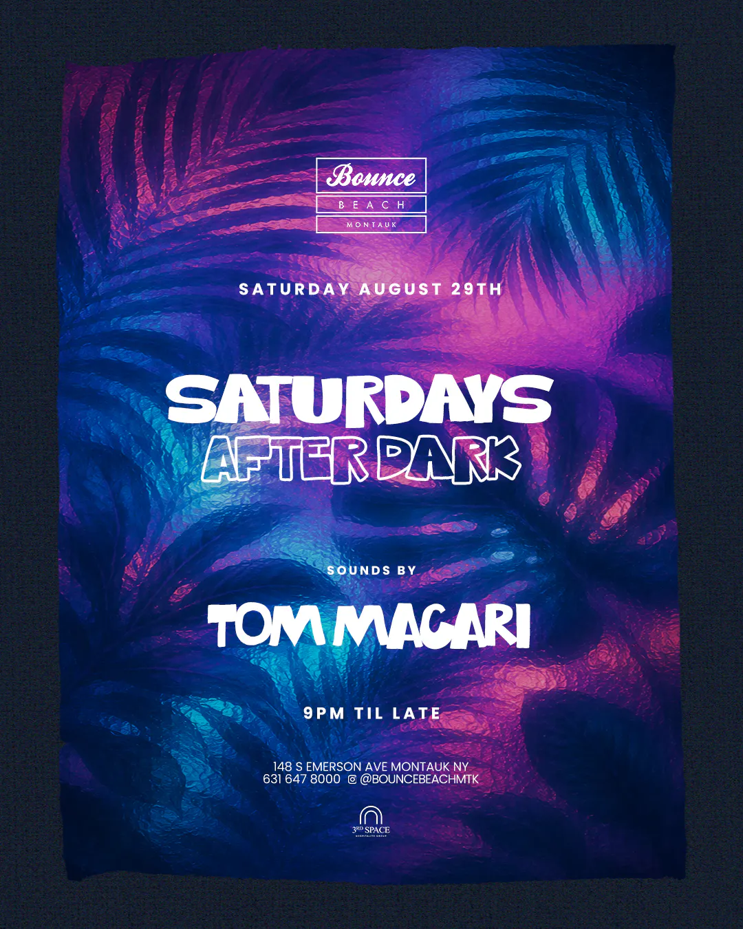 Saturday After Dark w/ Tom Macari