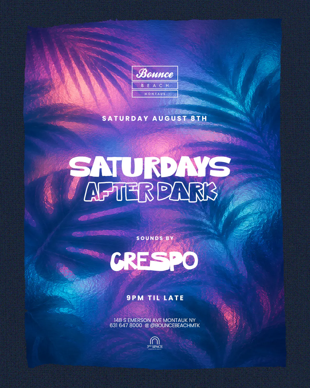 Bounce Beach Saturday After Dark