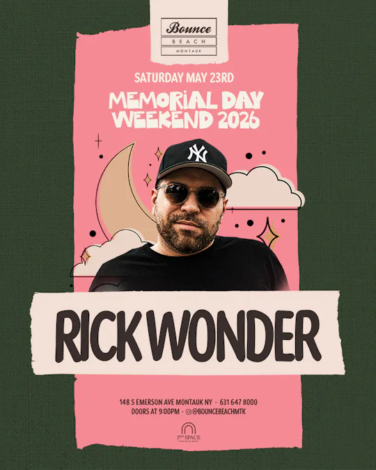 Bounce Beach Saturday After Dark w/ Rick Wonder
