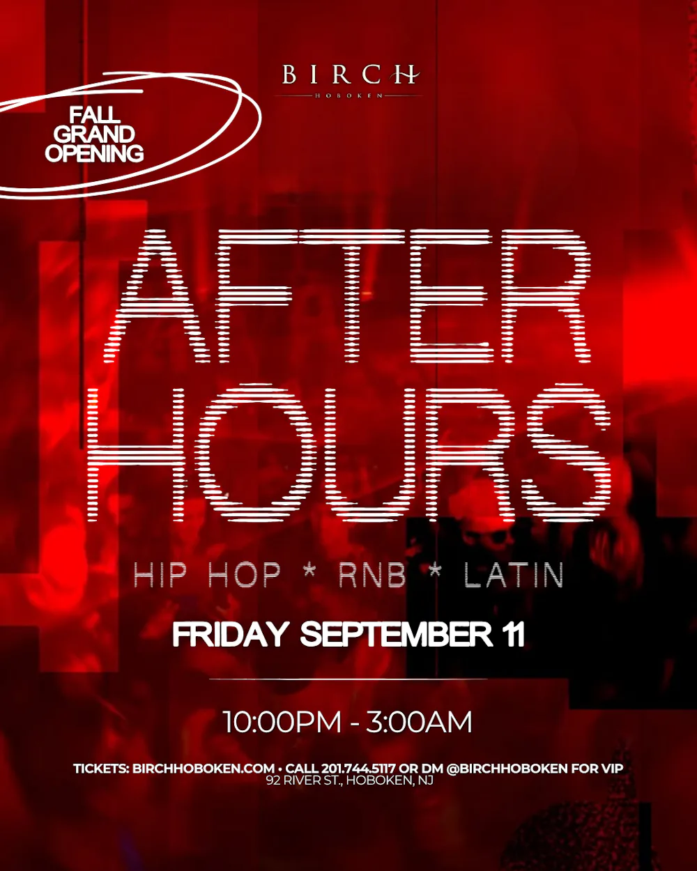 AFTER HOURS: GRAND OPENING WEEKEND