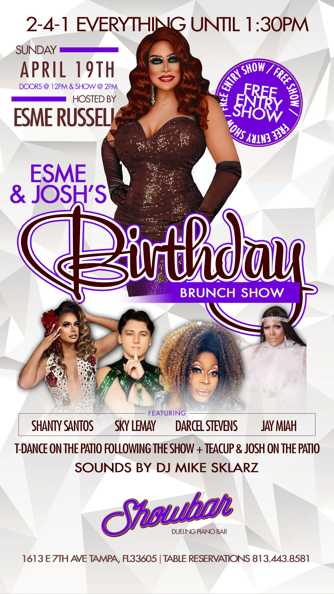 Esme & Josh's Birthday Drag Brunch - 4/19/26