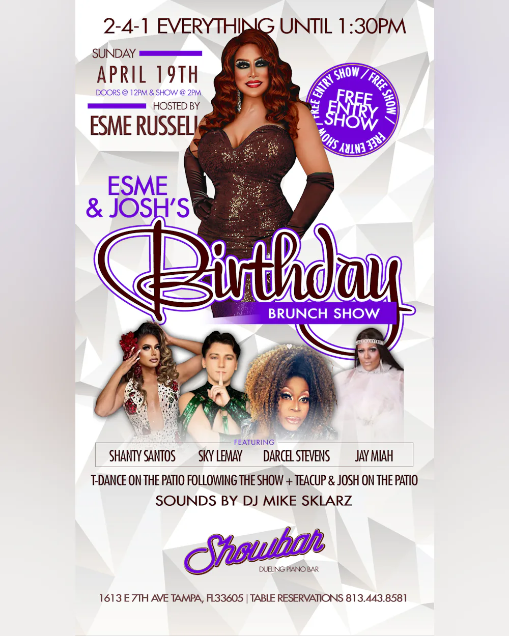 Esme & Josh's Birthday Drag Brunch - 4/19/26