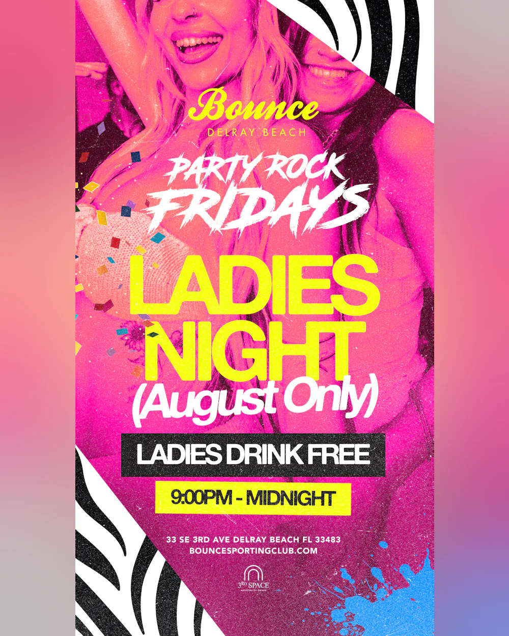 Party Rock Fridays: Ladies Drink For Free