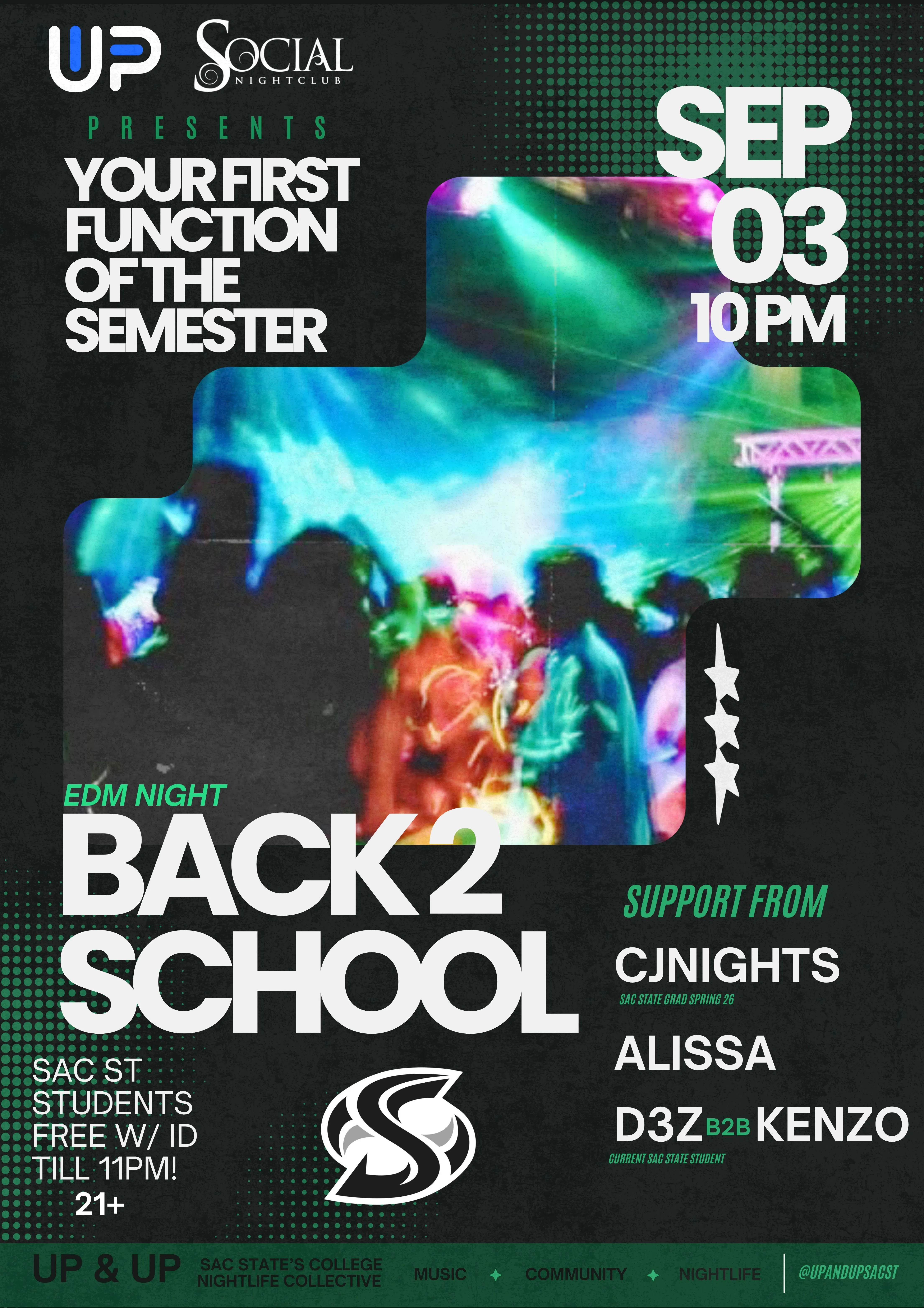 UP&UP PRESENTS: BACK2SCHOOL FUNCTION RAVE