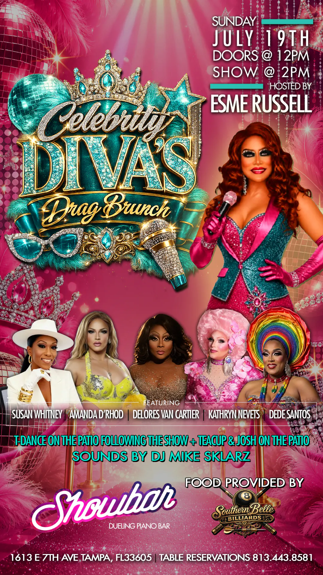 Celebrity Diva's Drag Brunch - 7/19/26