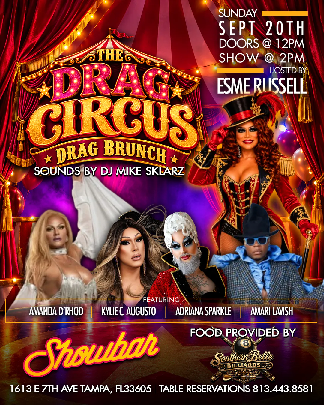 The Drag Circus Drag Brunch - 9/20/26