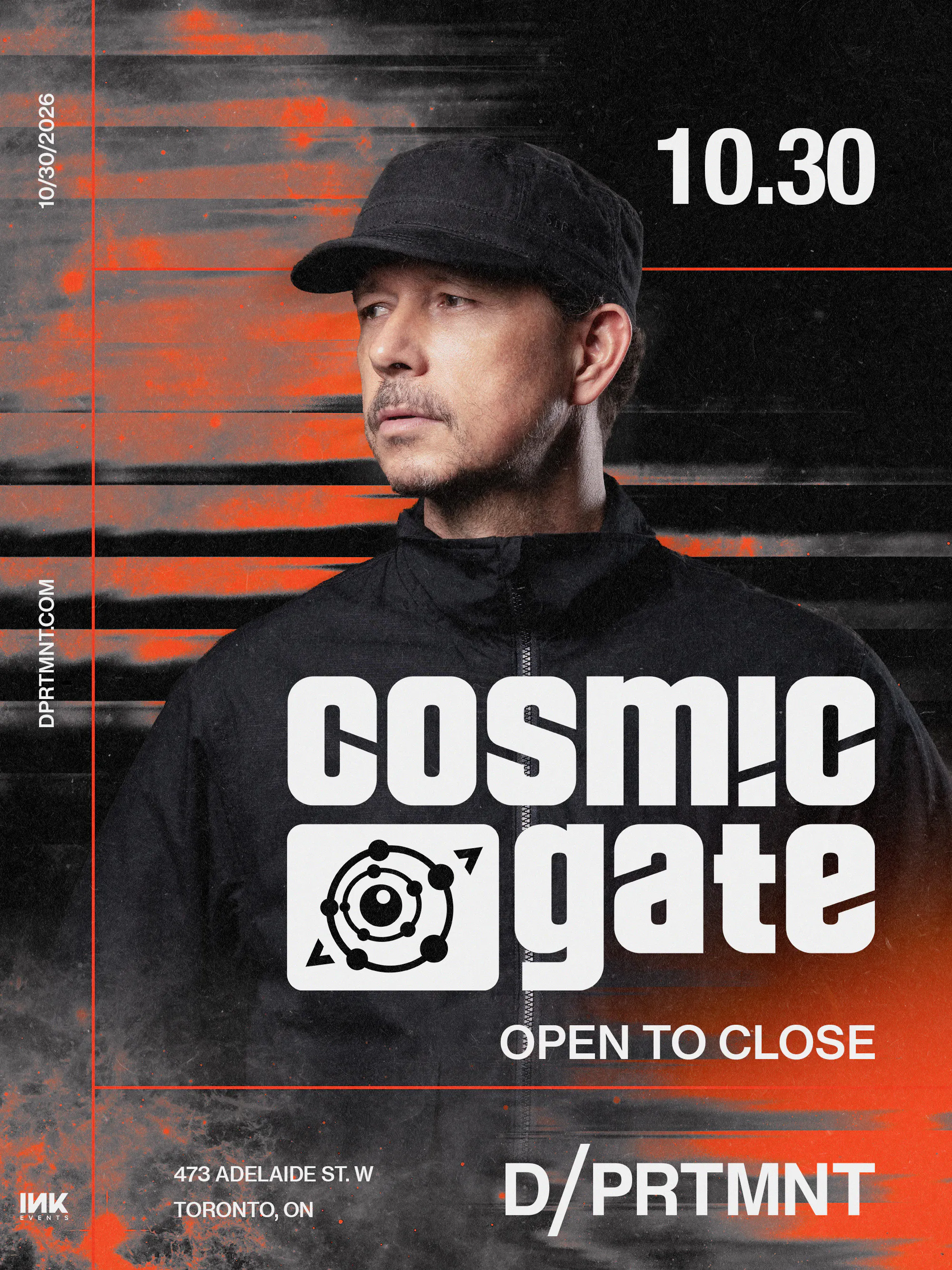 COSMIC GATE: OPEN TO CLOSE