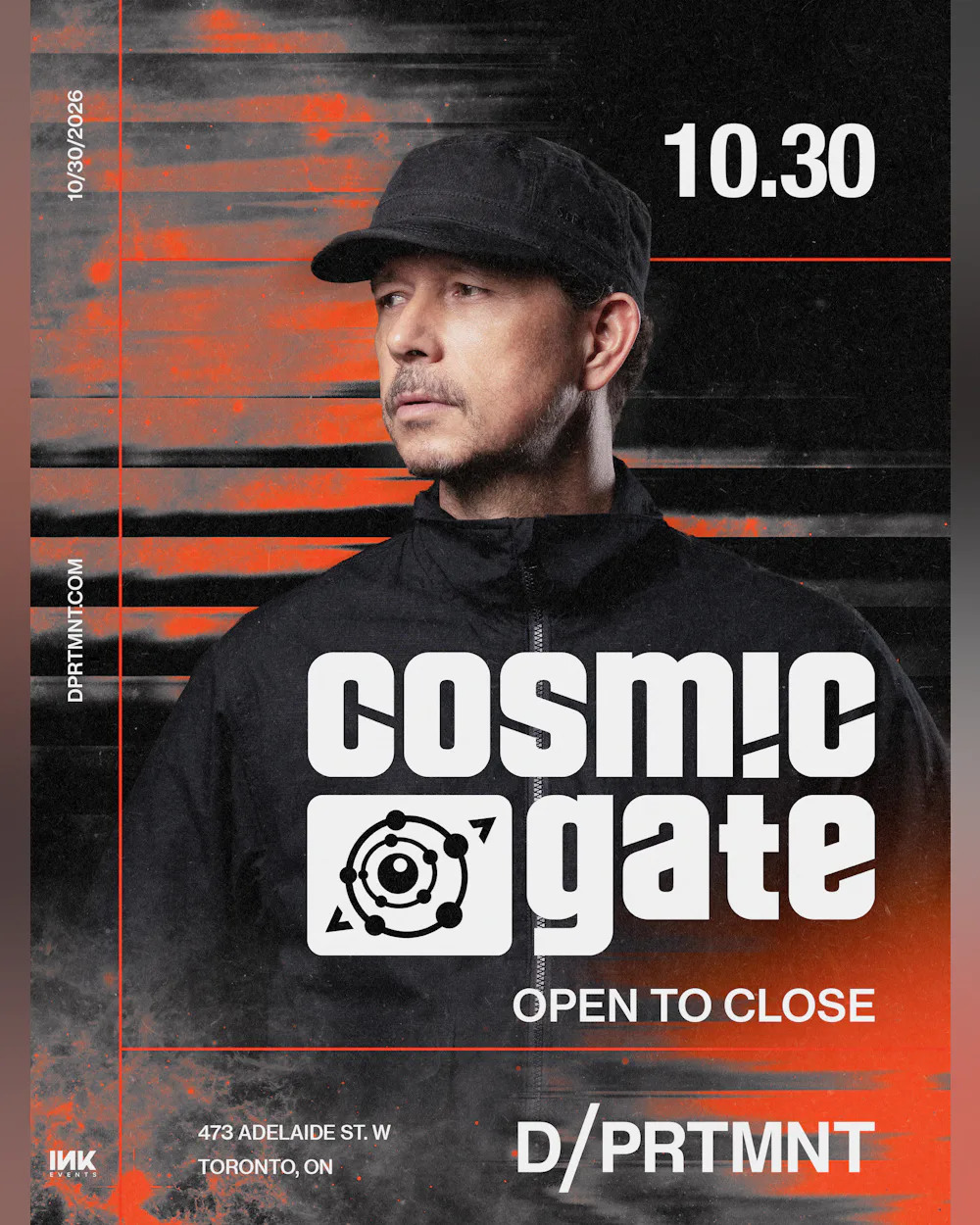 COSMIC GATE: OPEN TO CLOSE