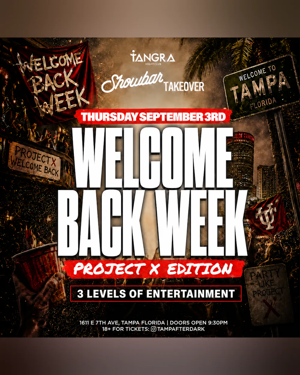 Welcome Back Week: PROJECT X Edition - 9/3/26
