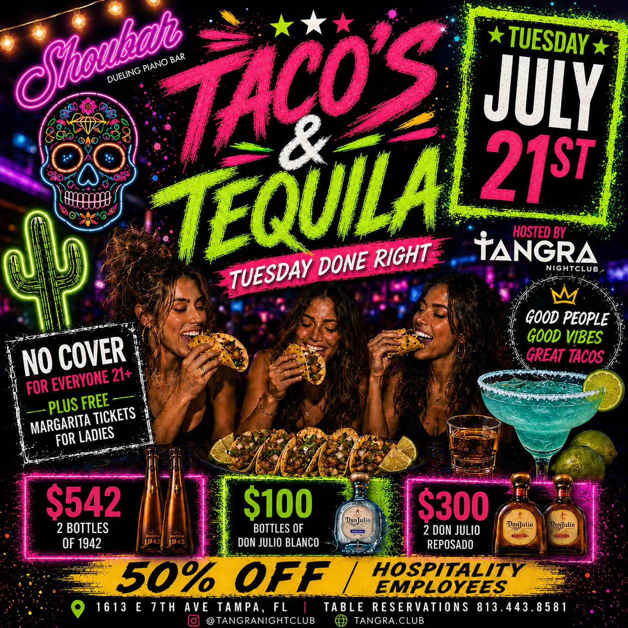 Taco's & Tequila - 7/21/26