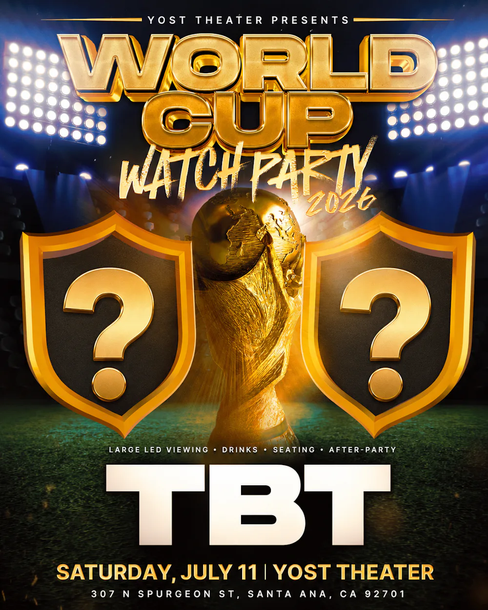 Mexico vs TBT Watch Party