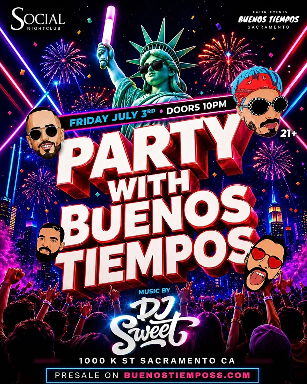 SOCIAL NIGHTCLUB PRESENTS: BUENOS TIEMPOS